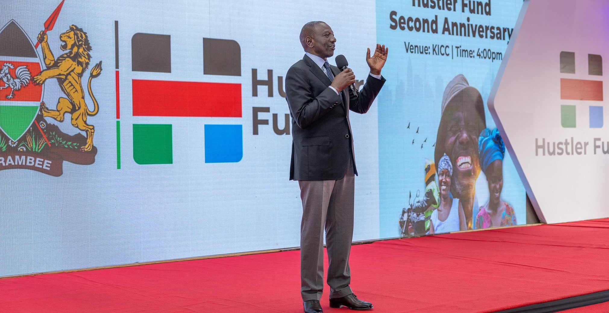 His Excellency Dr. William Samoei Ruto, C.G.H on Hustler Fund 