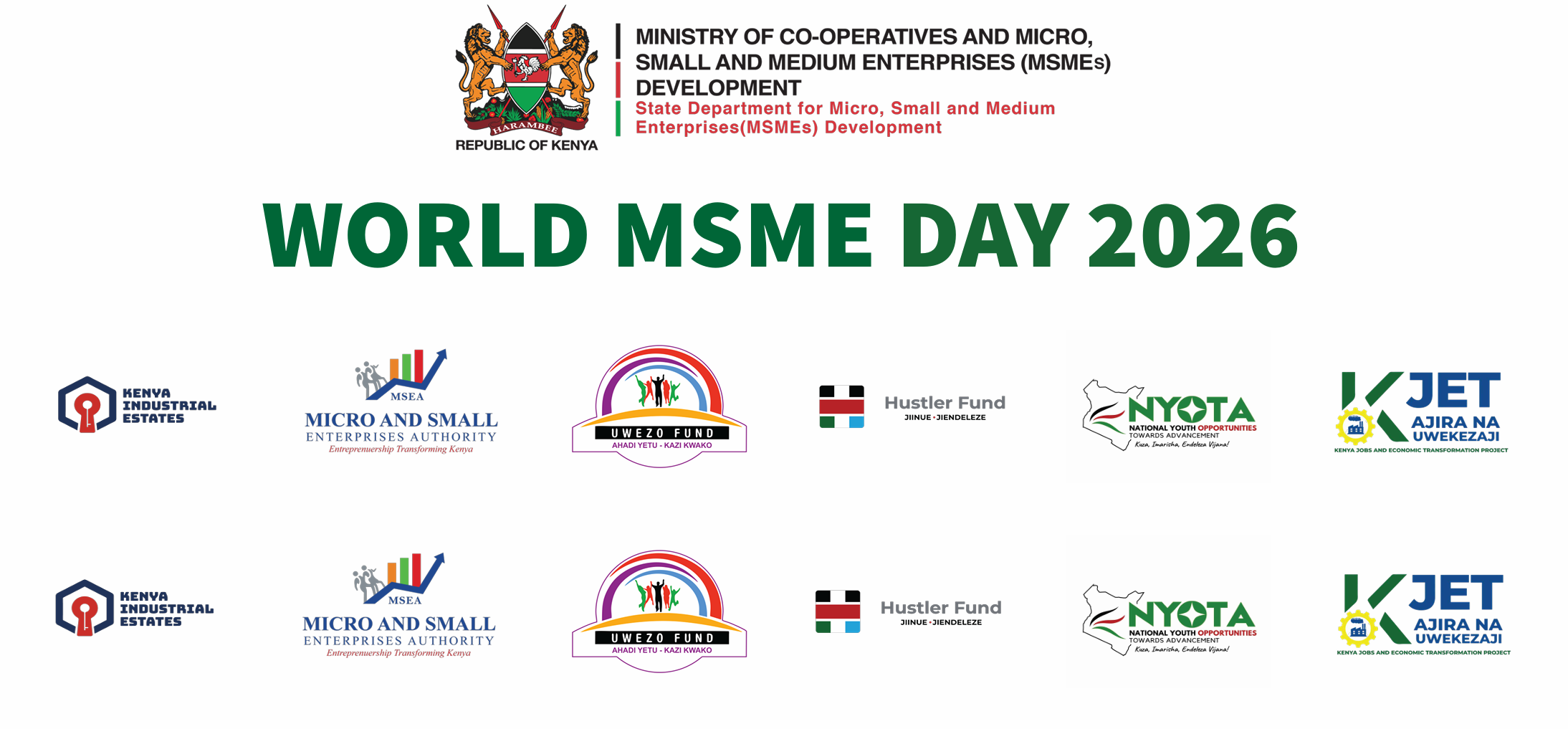 World MSMEs Day Banner