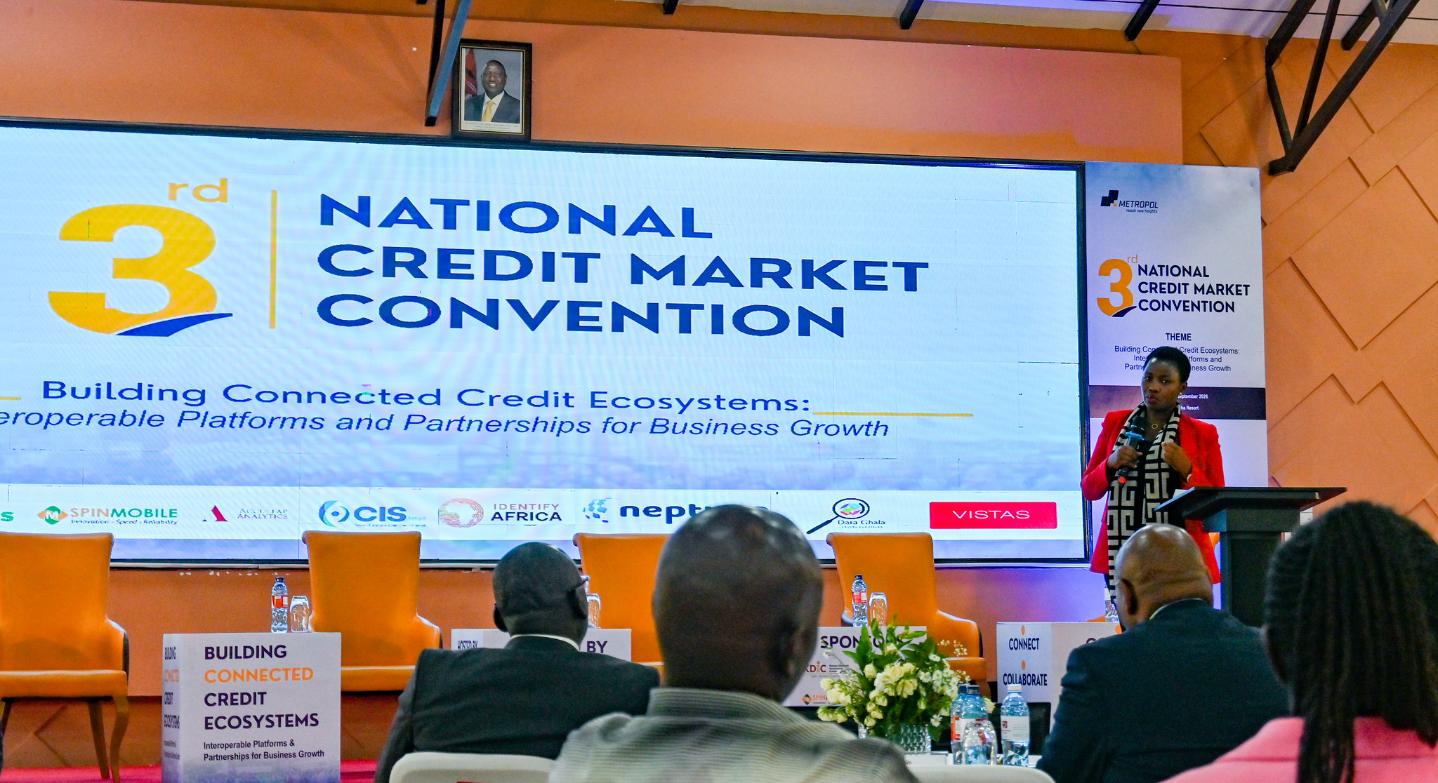 Principal Secretary MSMEs Development at the 3rd National Credit Market Convention