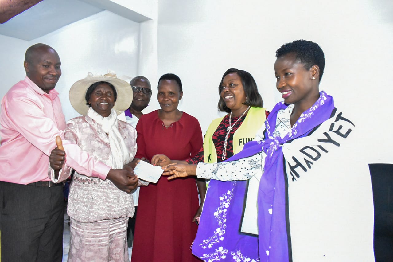 Uwezo Fund cheque issuance