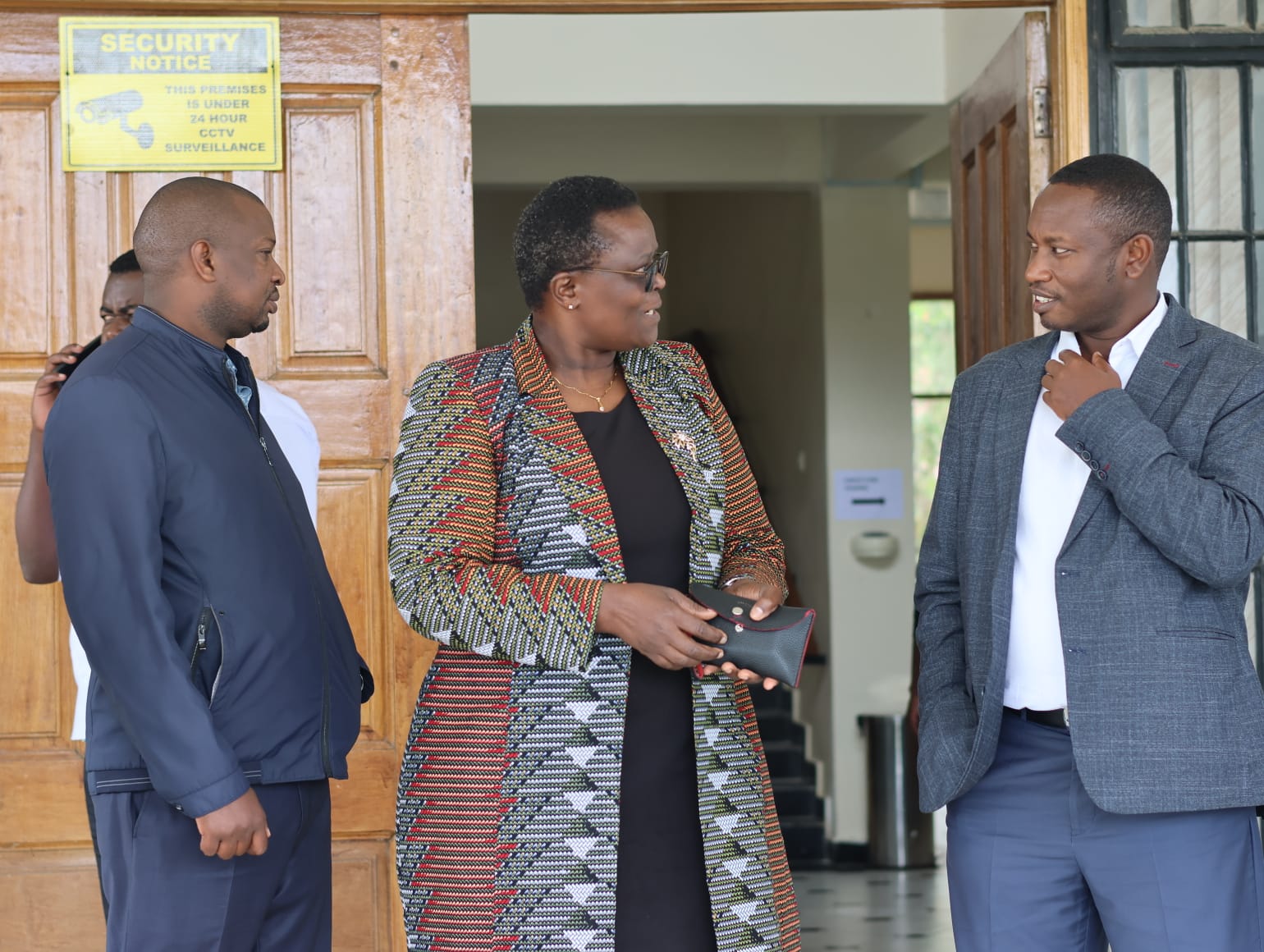 CEO Uwezo alondside delegates present at the 160 interns deployed to Uwezo Fund