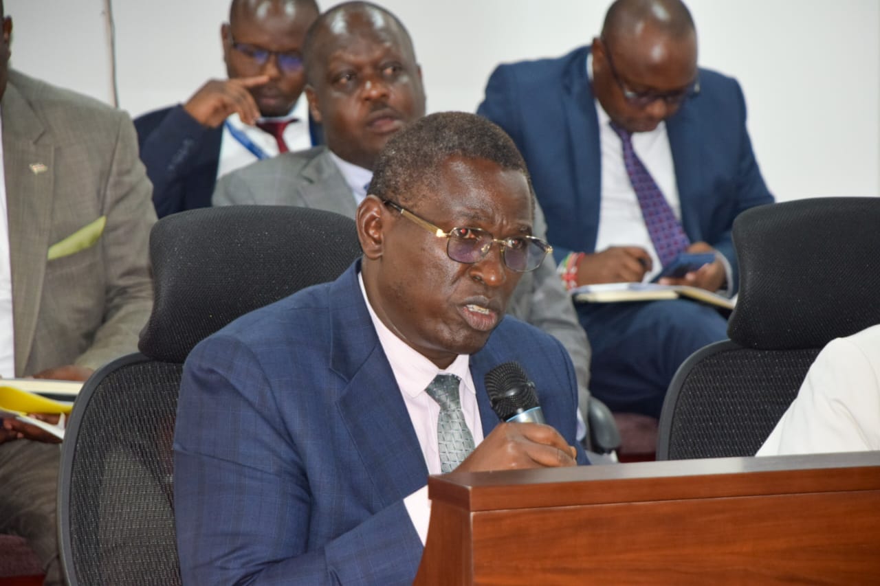 Commissioner for Cooperatives Development, David Obonyo