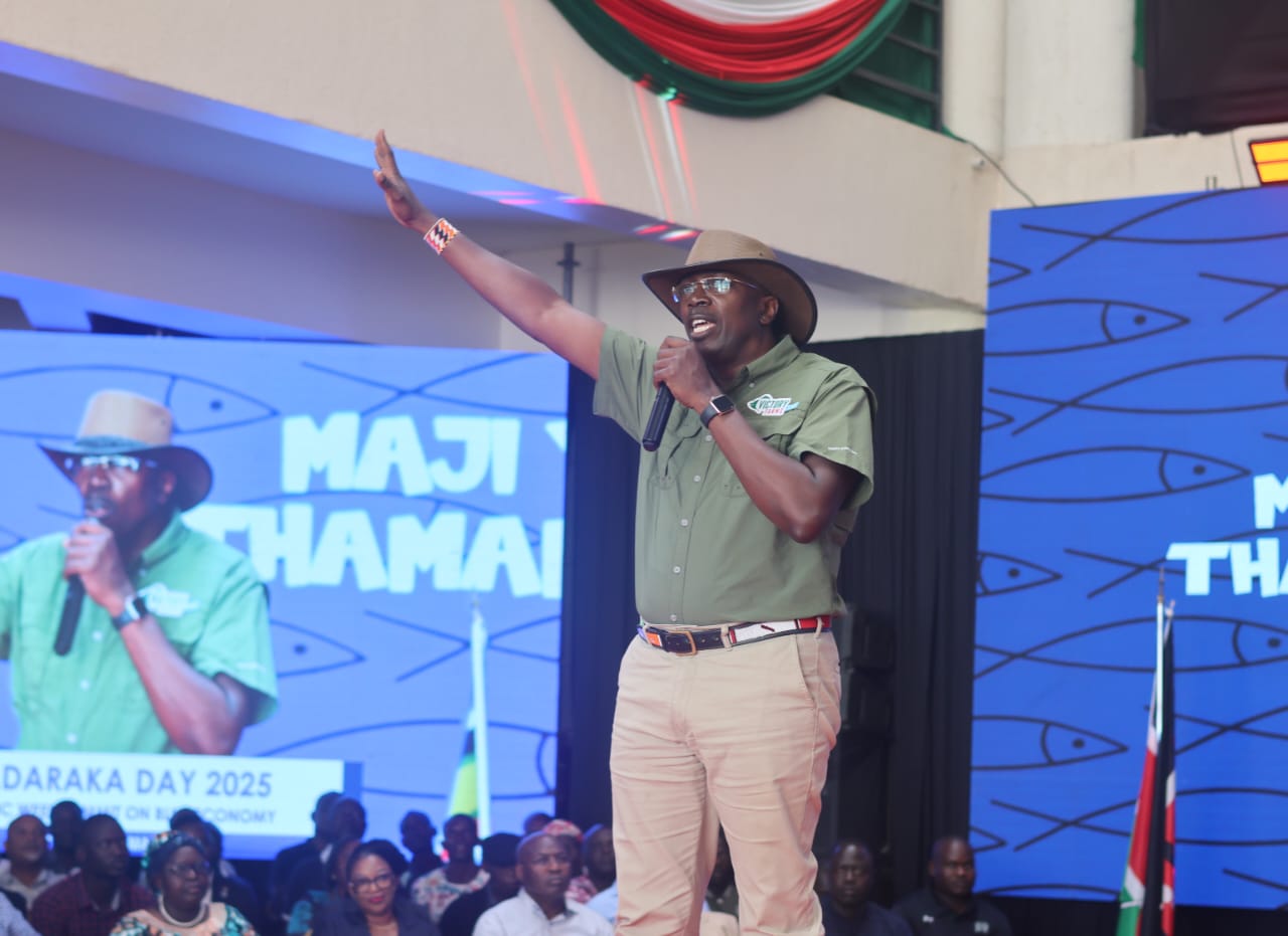 Delegate present at the Madaraka Day Thematic Week