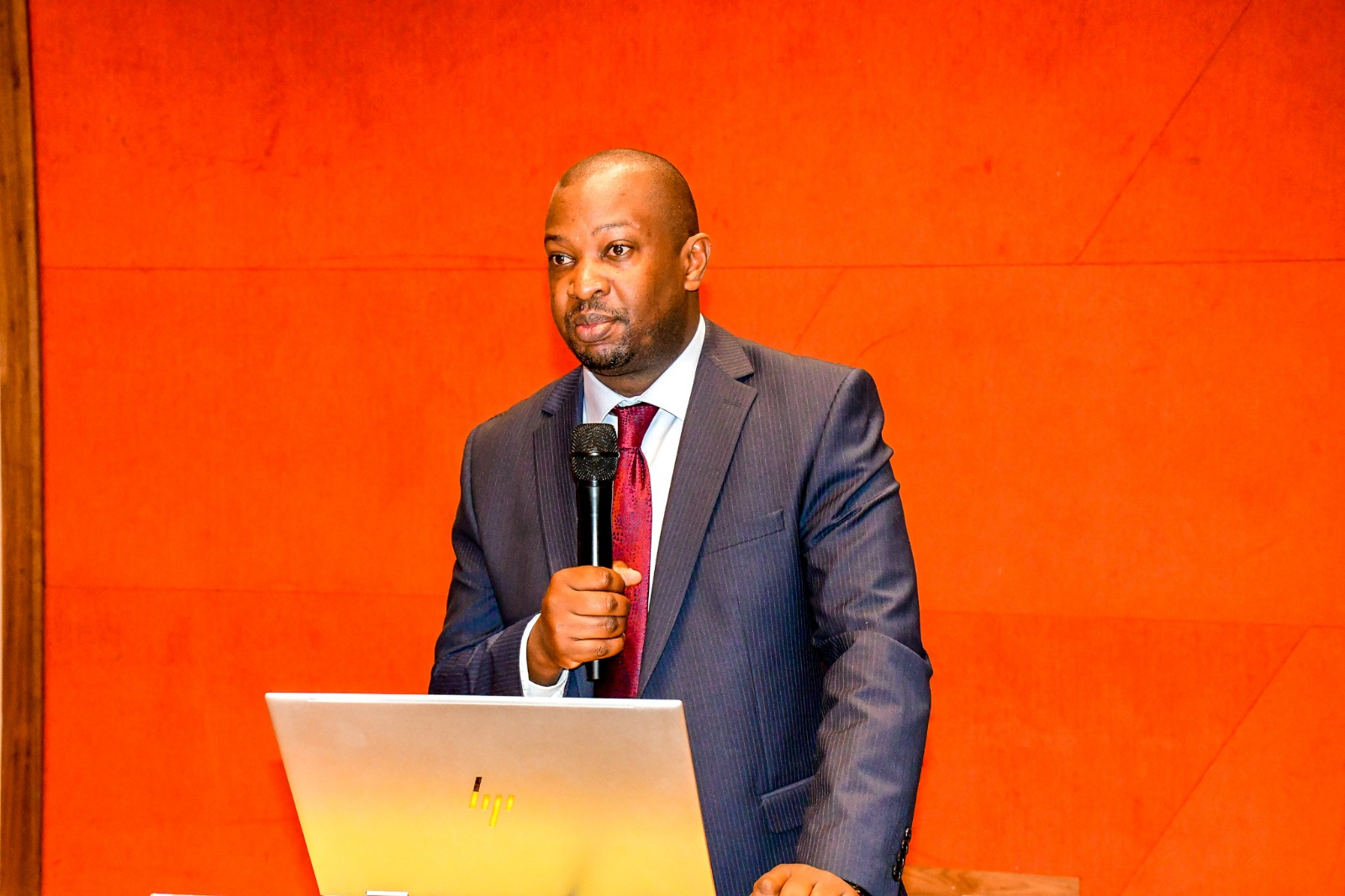 Head of Planning delivers speech at the SDMSME validation workshop