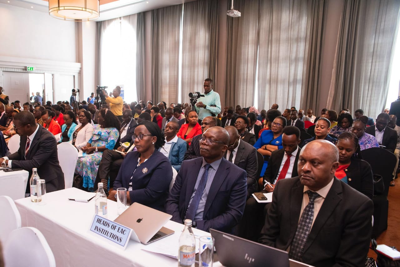 Heads of EAC Institutions present at the 7th East Africa Community Forum