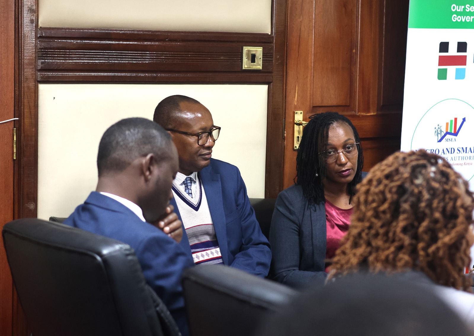 Hustler Fund Ag. CEO alongside Ag. KIE CEO