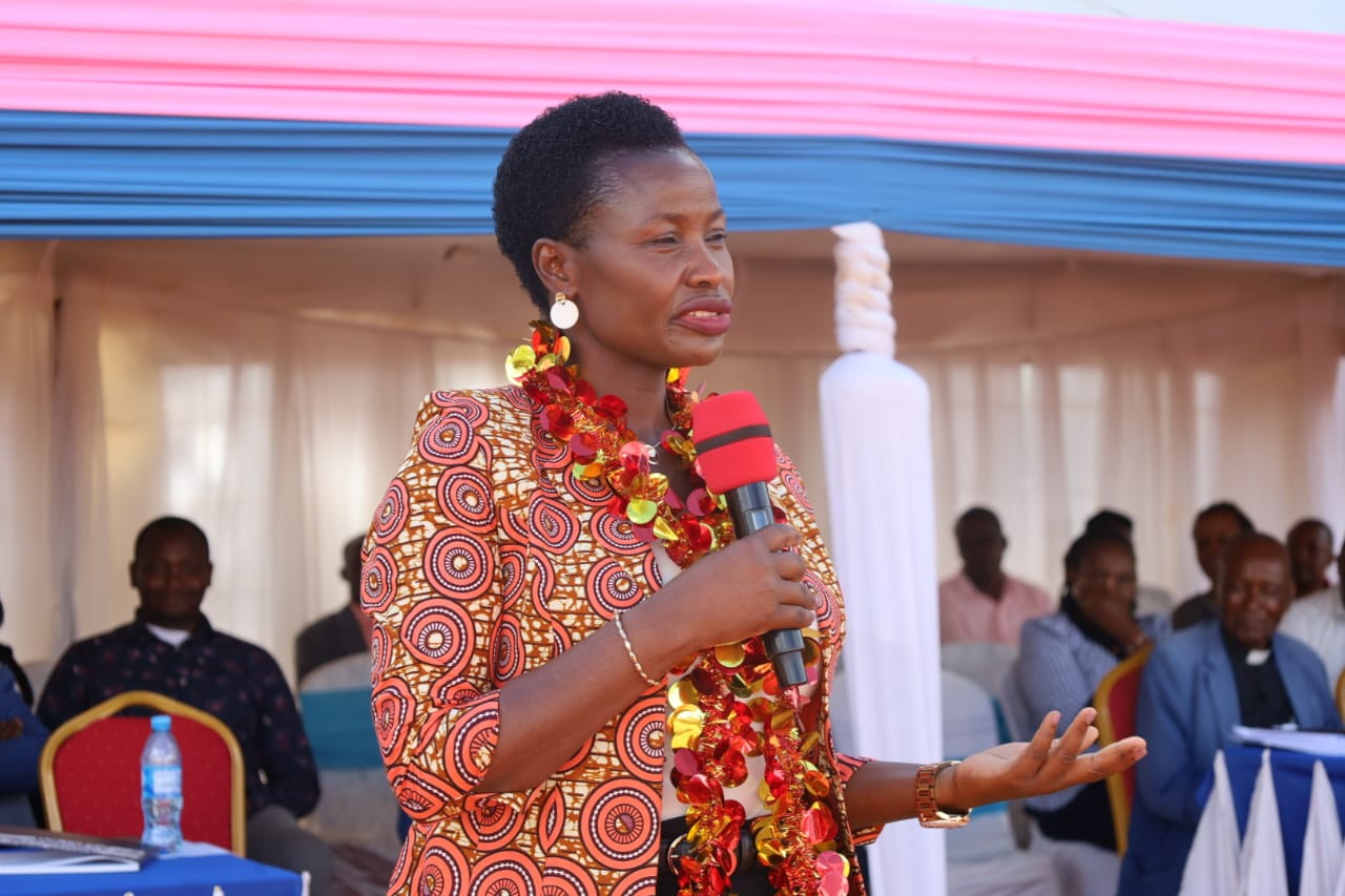 PS MSMEs Development delivers speech at launch of brand new school bus to Makuyuni School