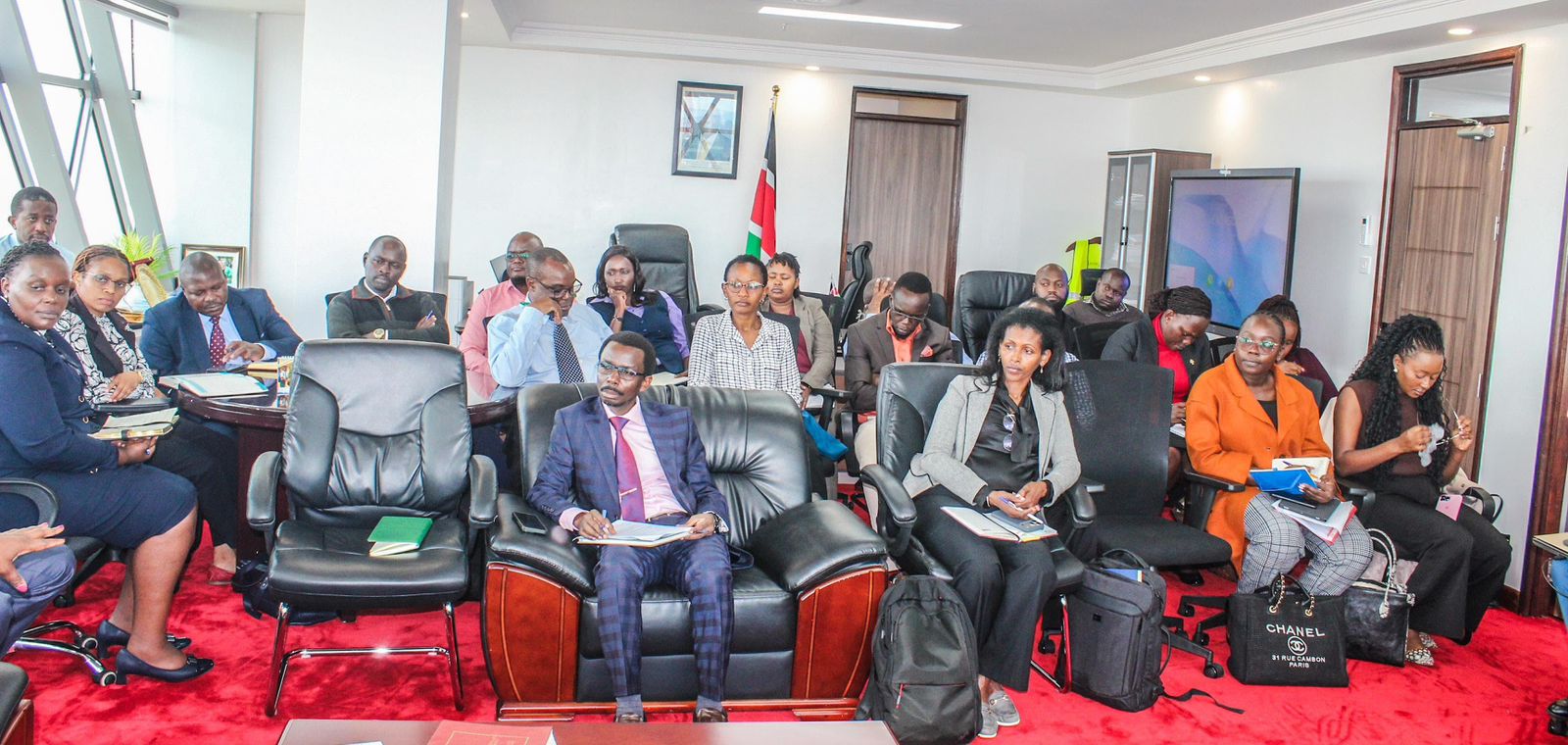 Relevant stakeholders present at the meeting 