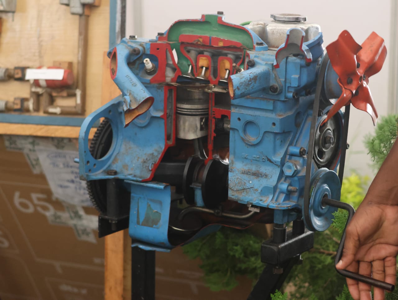 Items displayed at the Madaraka Day Thematic Week