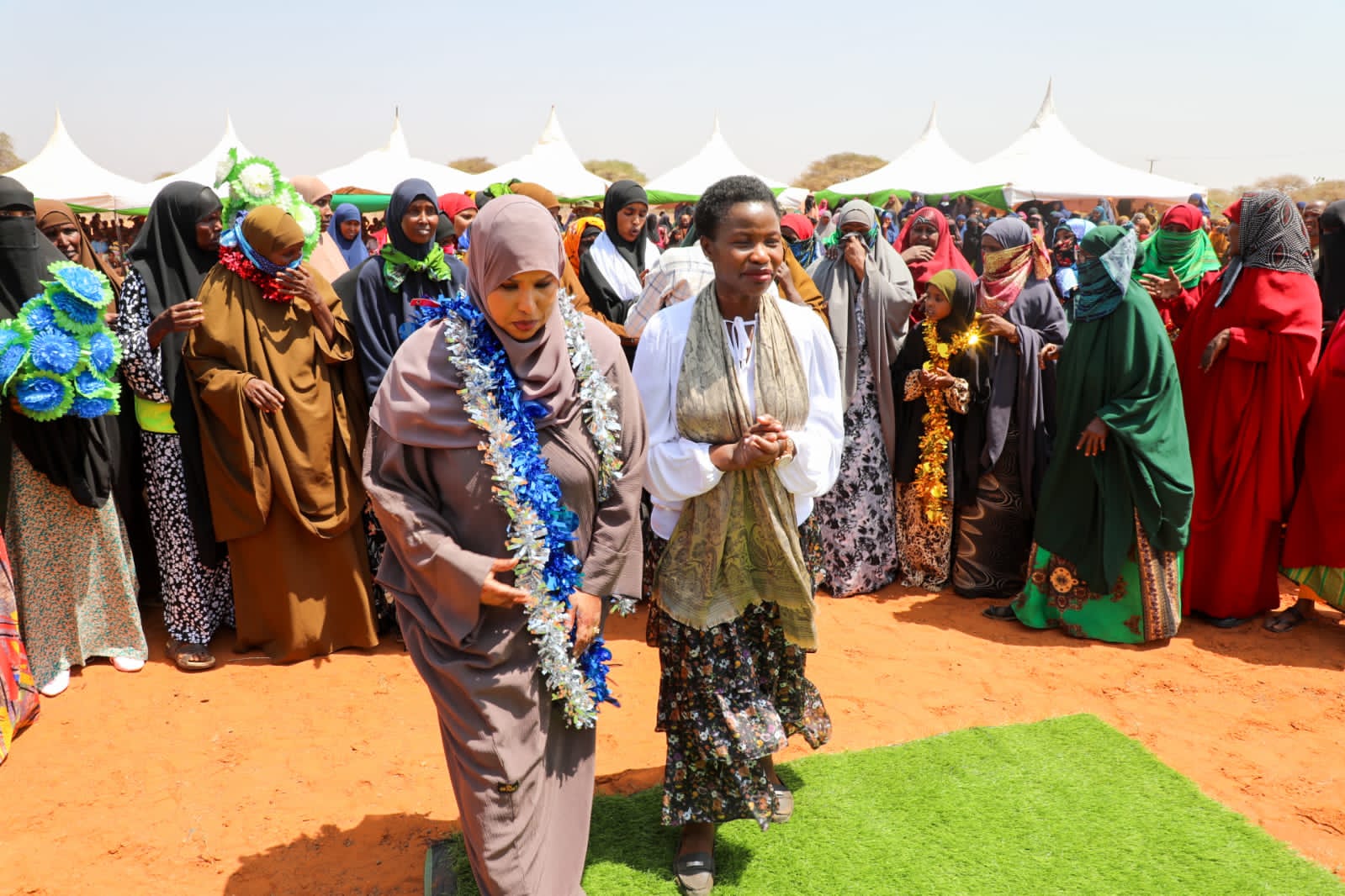 MSMEs Development Principal Secretary ,Susan Mangeni at a  Community Baraza & Economic Empowerment Program focused  on economic growth, youth employment, and community empo