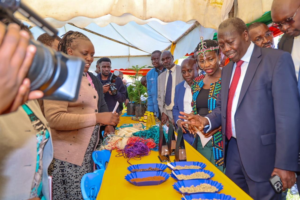 MSMEs showcase their products at the Baringo Business and Digital Innovation Forum