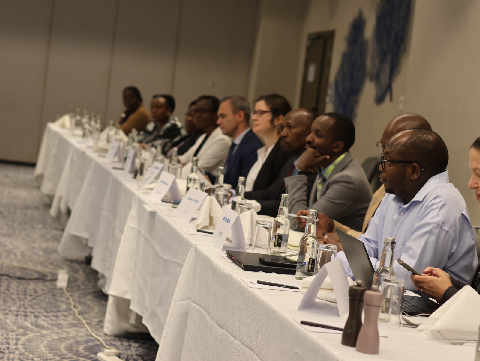 Members from  Agriculture and Rural Development partners during strategic partnership meeting with Ministry of Cooperatives and MSMEs