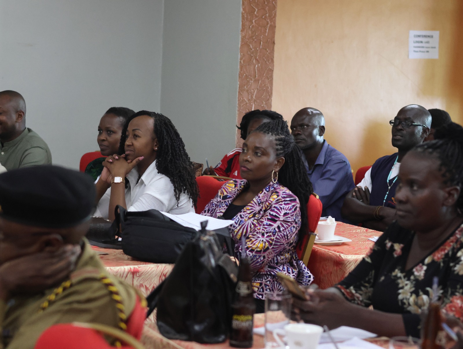 Members of public from Busia alongside various stakeholders