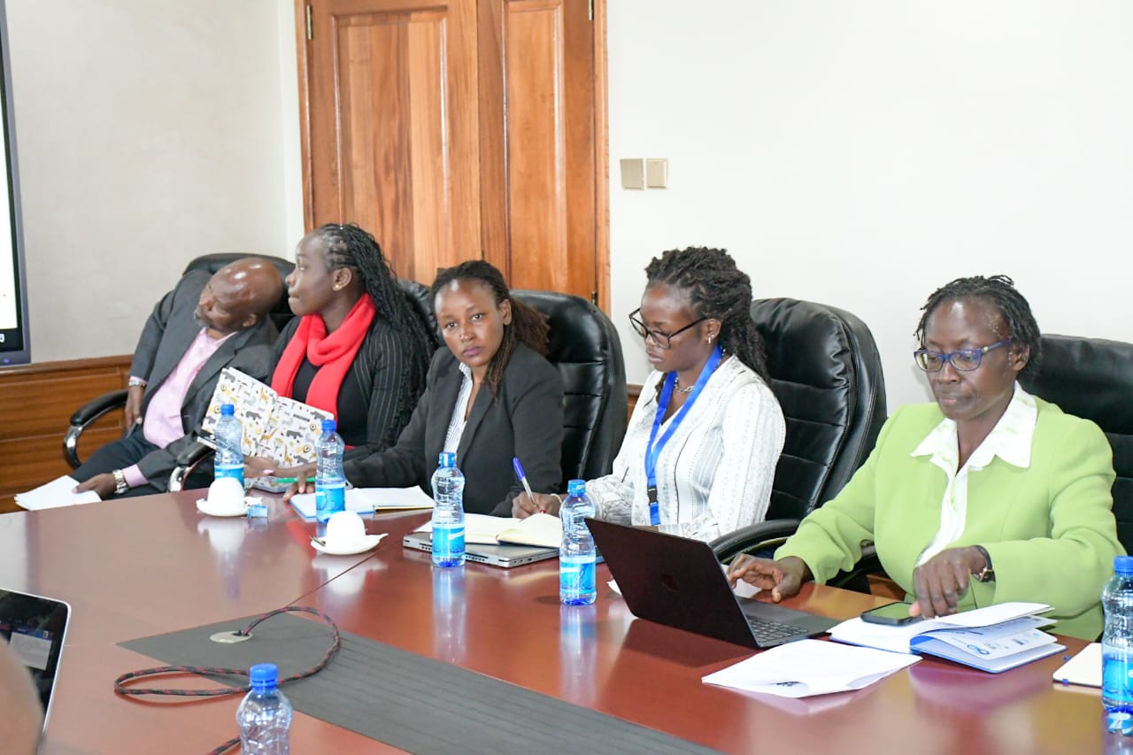 Members present during the Kenya National Bureau of Statistics (KNBS)