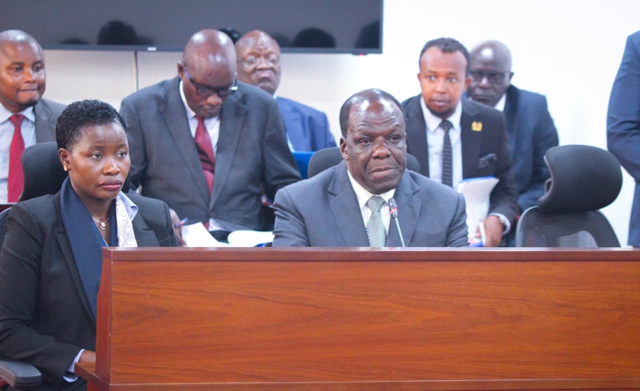 Ministterial leadership led by Cabinet Secretay Hon. FCPA Wycliffe Oparanya