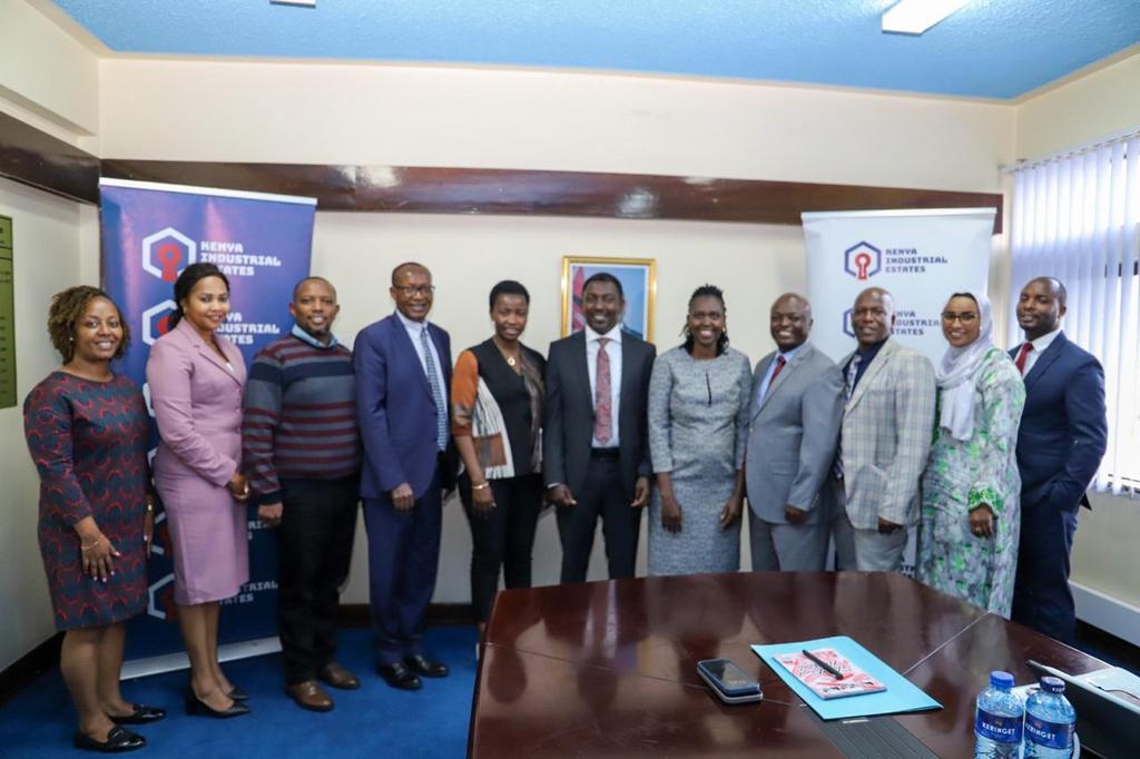 Newly appointed KIE Chairperson, PS MSMEs Development among KIE Board of Directors