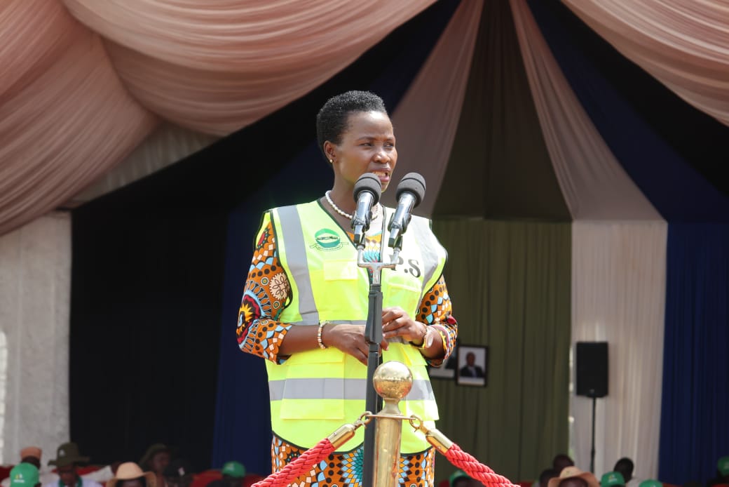 PS MSMEs Development Hon. Mang'eni delivers speech