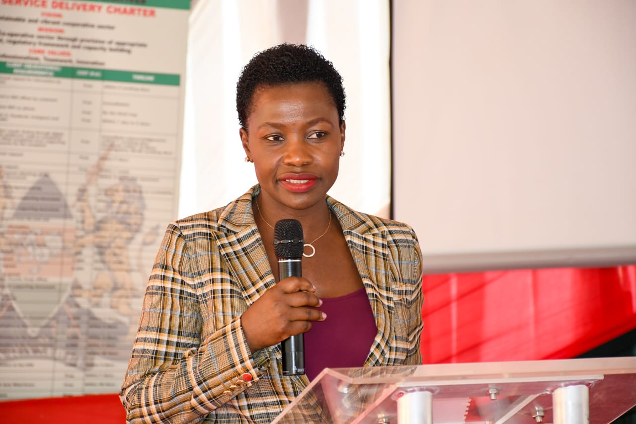 PS MSMEs Development Hon. Susan Mang'eni, CBS