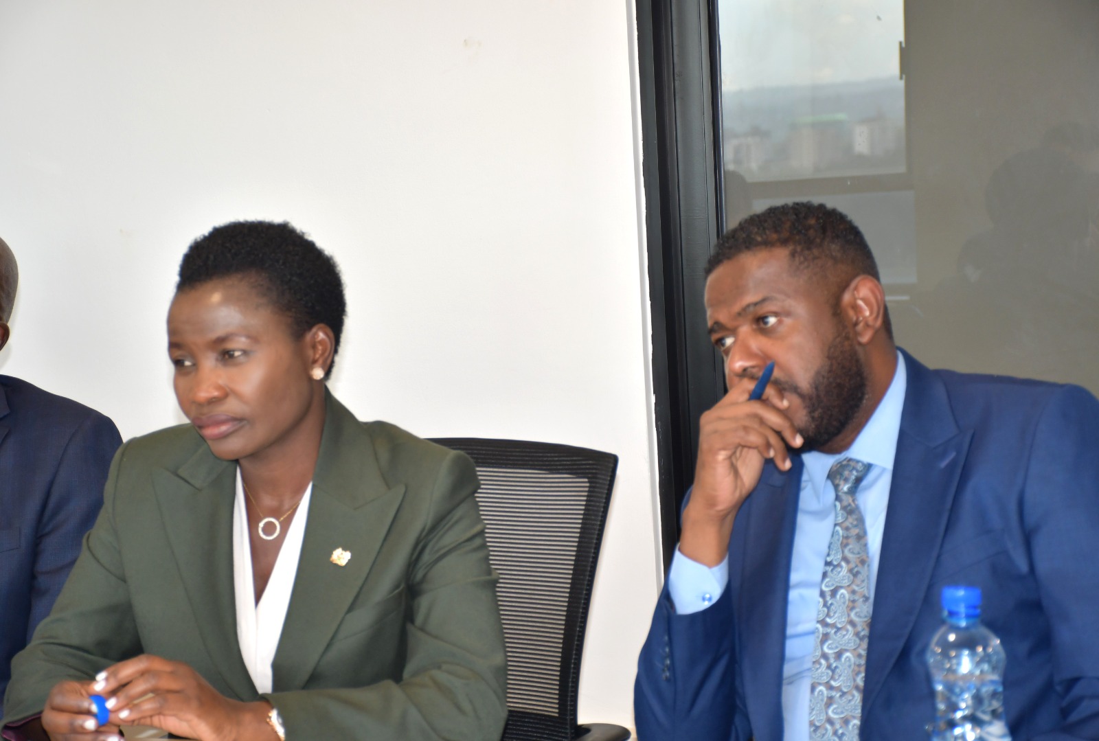 PS MSMEs development Susan Mang'eni alongside Investment Promotion PS Abubakar Hassan