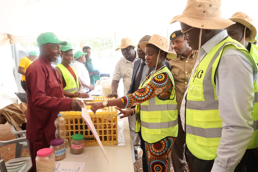 MSMEs at the Agripreneur Model in Busia showcase their products
