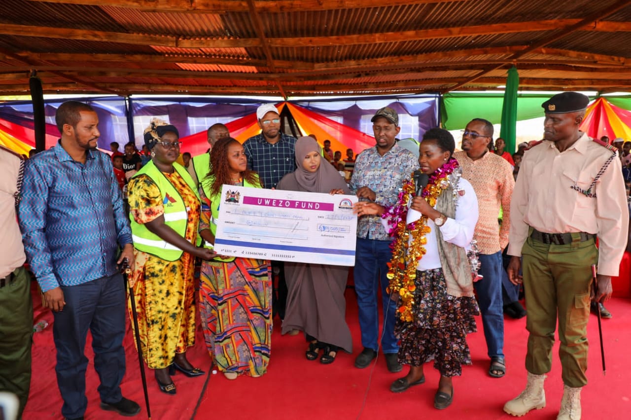 PS. MSMEs distributes 6.3 million Uwezo Fund cheques