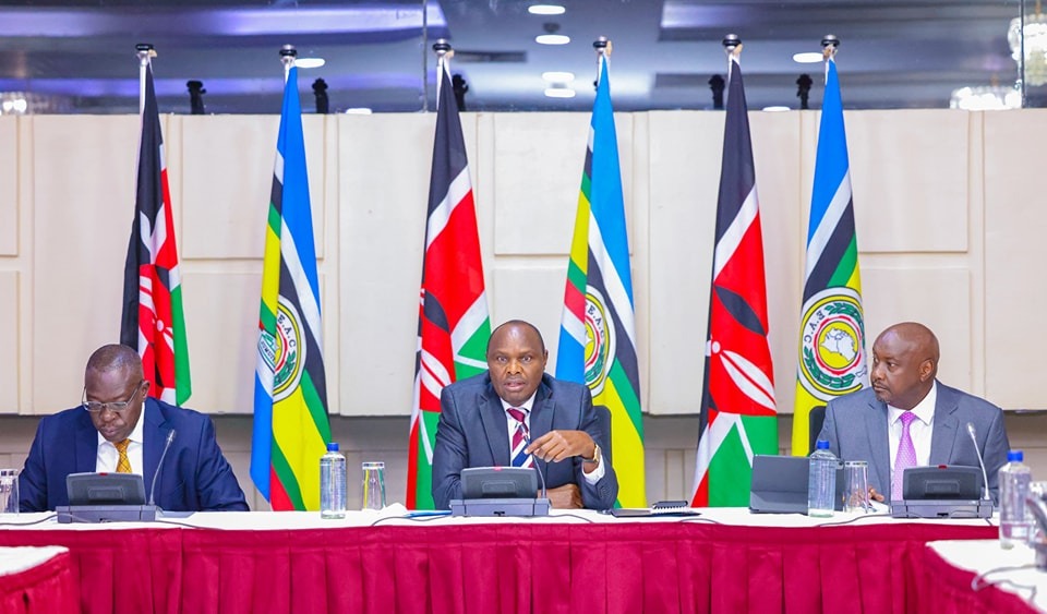 Panel led by Head of Public Service, Felix Koskei on the sixth 2025 Consultative Meeting