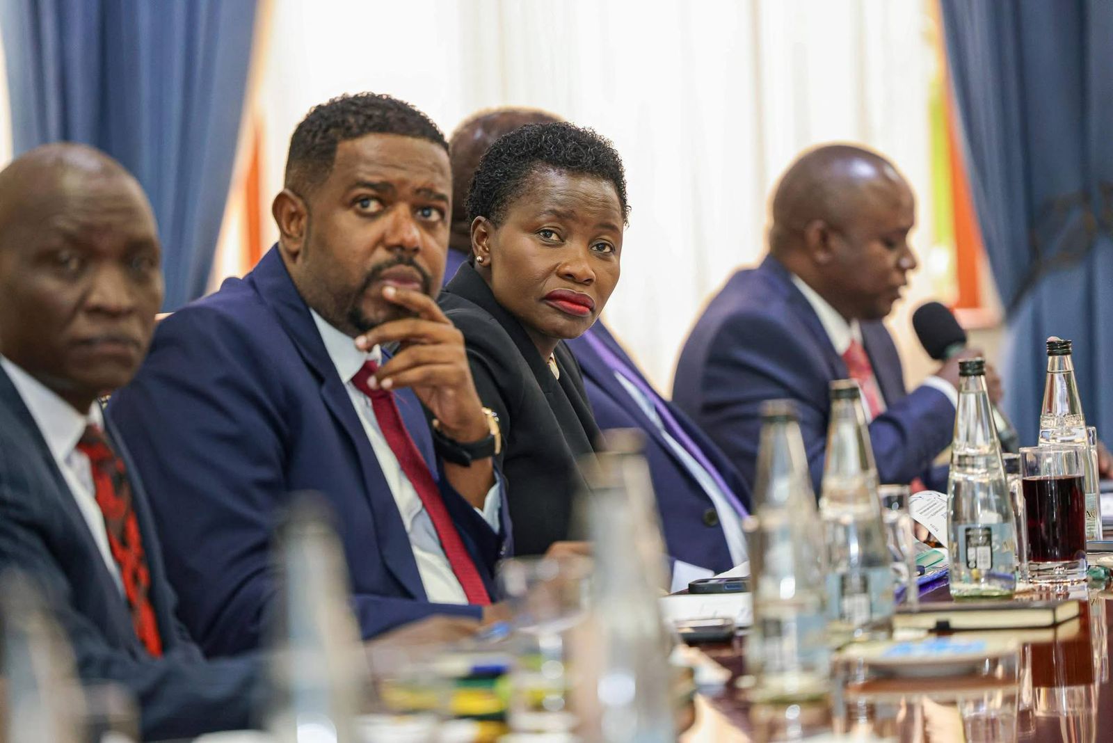 Principal Secretary MSME Development alongside PS Investment Promotion Abubakar Hassan