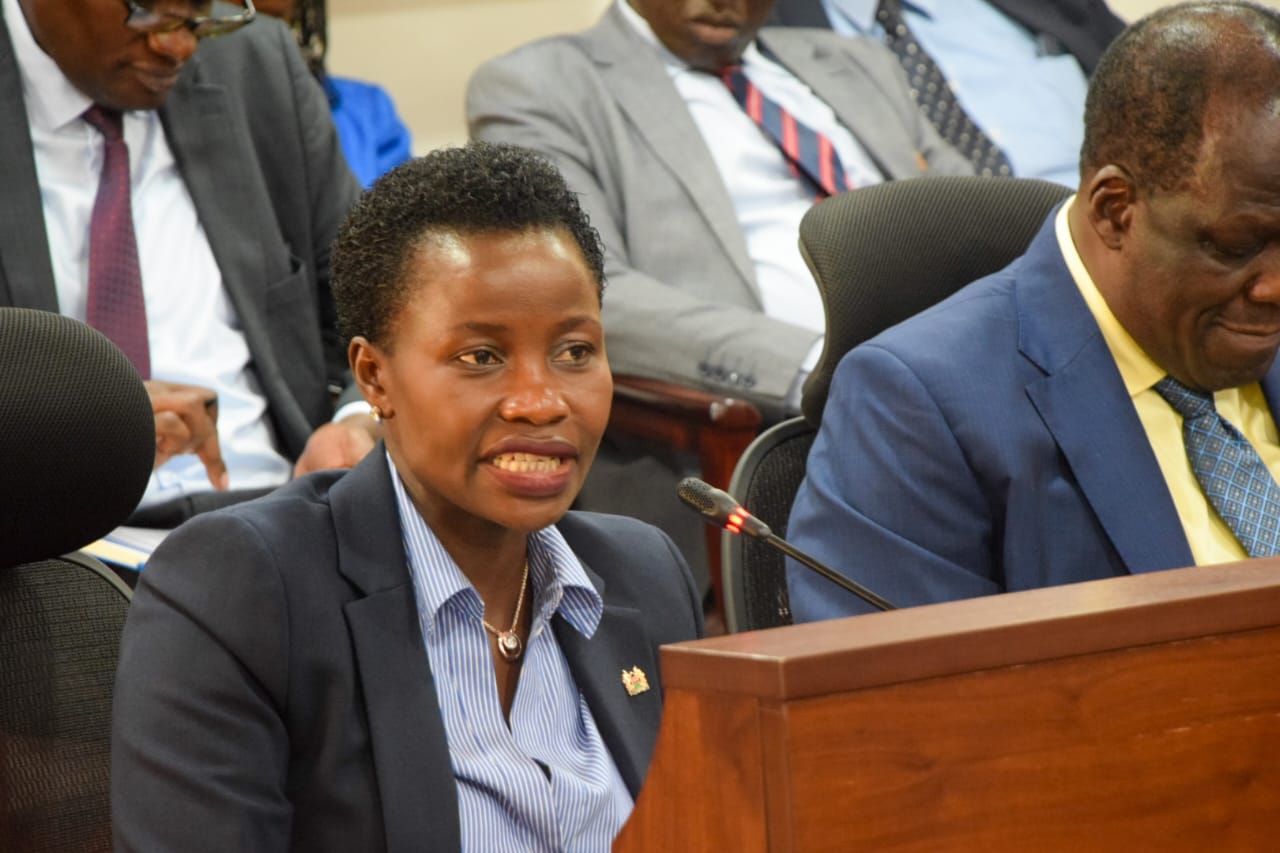 Principal Secretary MSMEs Dev. Hon. Susan Mang'eni 