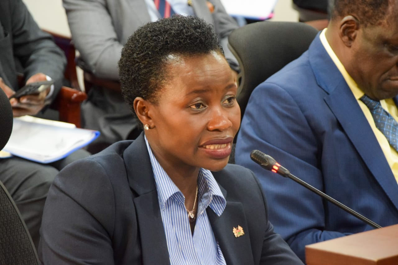 Principal Secretary MSMEs Dev. Hon. Susan Mang'eni 