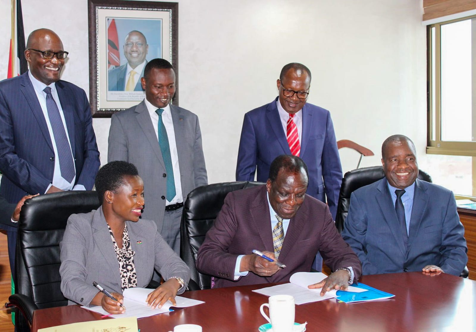 SAGAs sign Performance Contract with the PS