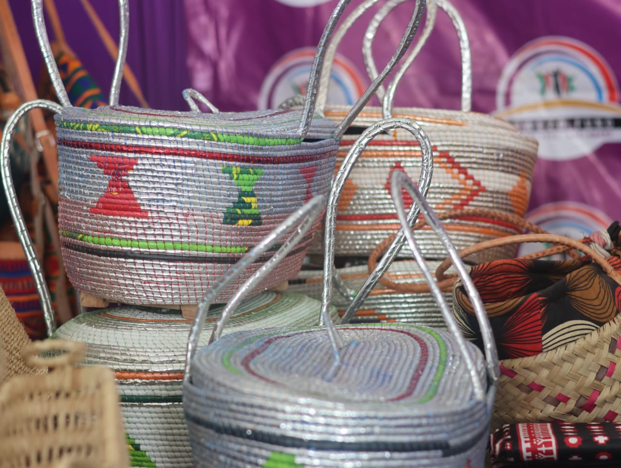 Uwezo Fund products displayed at the thematic event