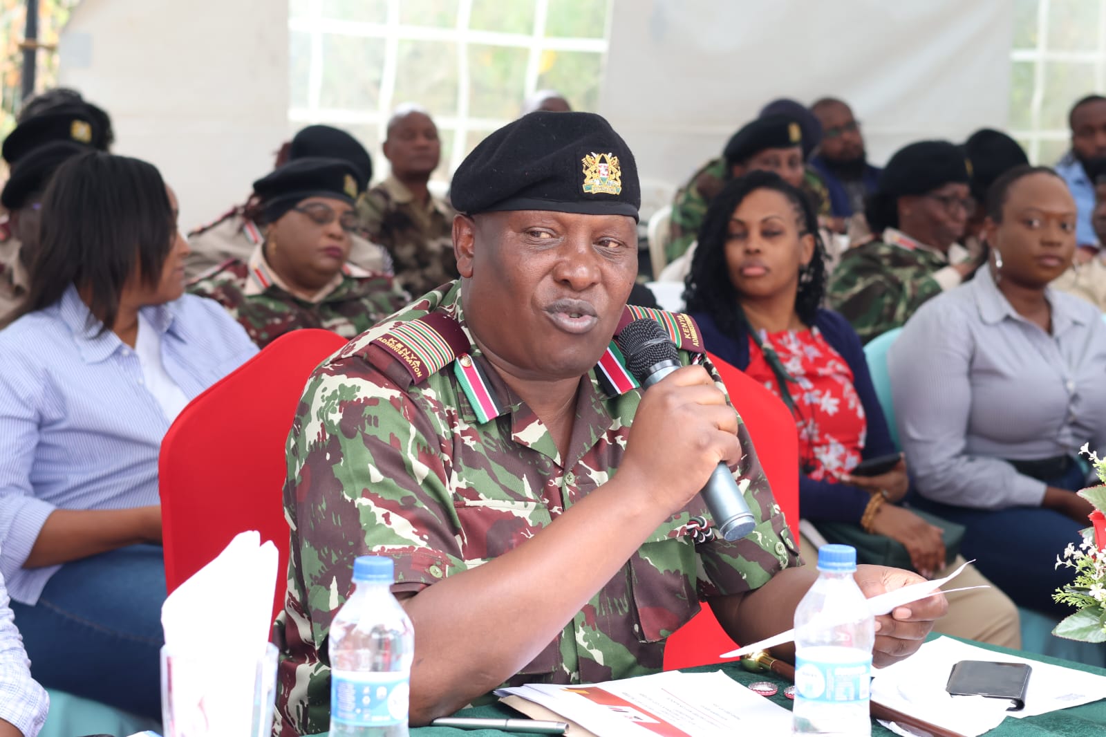 Participant at the livestock valuechain sensitization