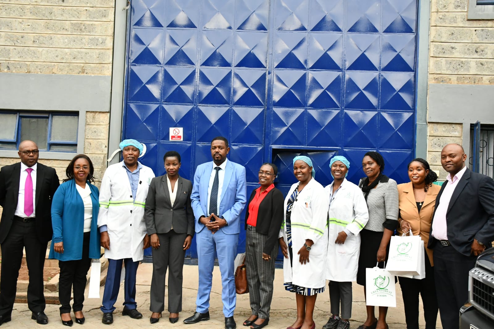 PS MSME Hon. Susan Mang'eni, PS Industry Hon. Abubakar Hassan among other dignitaries