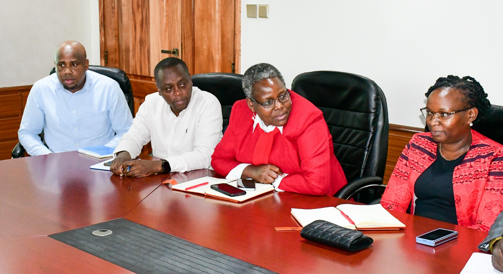 Members present during discussions on delivery on government projects and services