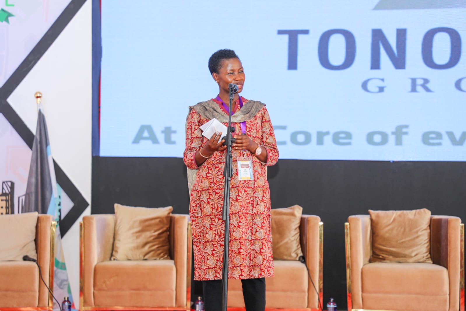 PS delivers speech during discussion with key finance players in exploring innovative financing solutions in the construction industry.