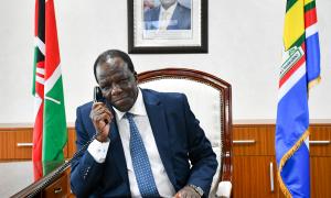 CS. Ministry of Co-operatives and MSME Development Hon. Wycliffe Oparanya