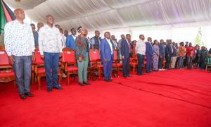 Members present at the the Baringo Business and Digital Innovation