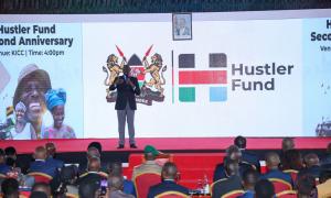 HE. during the 2nd Hustler Fund Anniversary