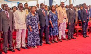 Dignitaries present at the Nyanza Intenational Investment Summit