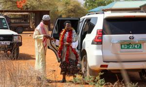 PS. MSMEs arrives at the Community Baraza & Economic Empowerment Program