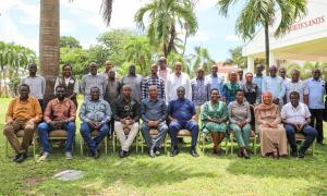 Delegates present at Induction Retreat for the Senate Standing Committee on Trade, Industrialization, and Tourism