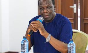 Hon. Wycliffe A. Oparanya, FCPA, EGH at the Induction Retreat  for the Senate Standing Committee on Trade, Industrialization, and Tourism