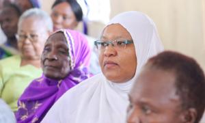 Nyali beneficiaries present at the Uwezo Fund disbursement forum