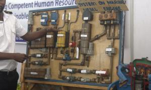 Fuel Oil System on Maritime Engine displayed ta the Madaraka Day Thematic Event