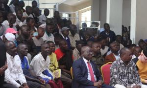 Government officials, private sector players,fisherfolk, youth groups and community organizations engage in transformative dialogues