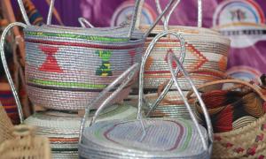 Uwezo Fund products displayed at the thematic event