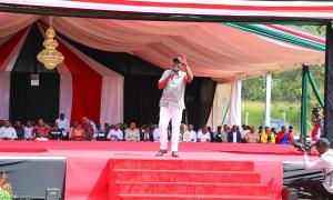 H.E President William Samoei Ruto speaks to NYOTA beneficiaries