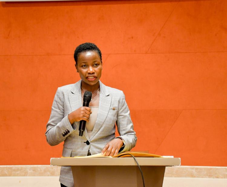 Principal Secretary Hon. Susan Mang'eni delivers speech on the State Department's Strategic Plan 2023-2027