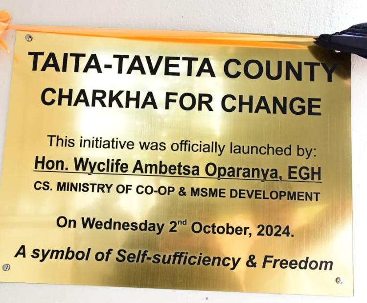 Hon Wycliffe Oparanya launches Charka Project