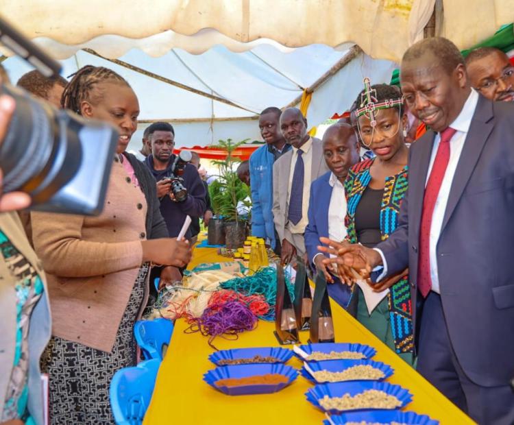 MSMEs present at the Baringo Business and Digital Innovation Forum